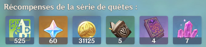 récompense 3 Emplacement du totem géo bloqué par 4 torches