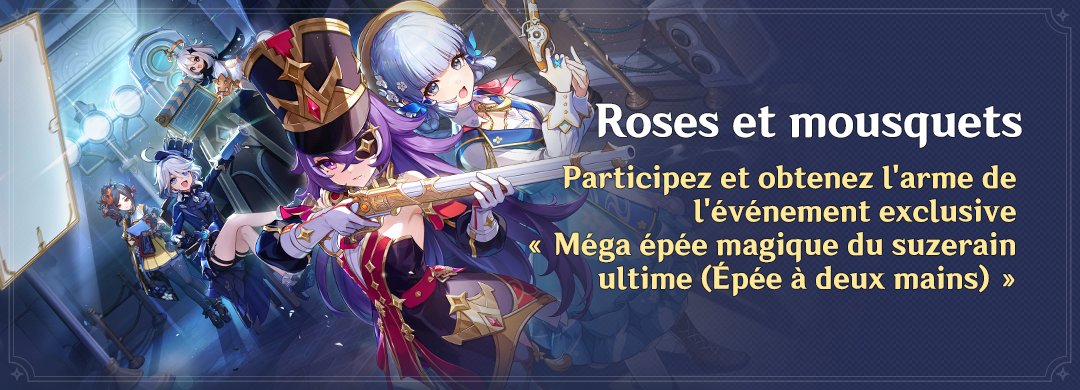 Roses et mousquets