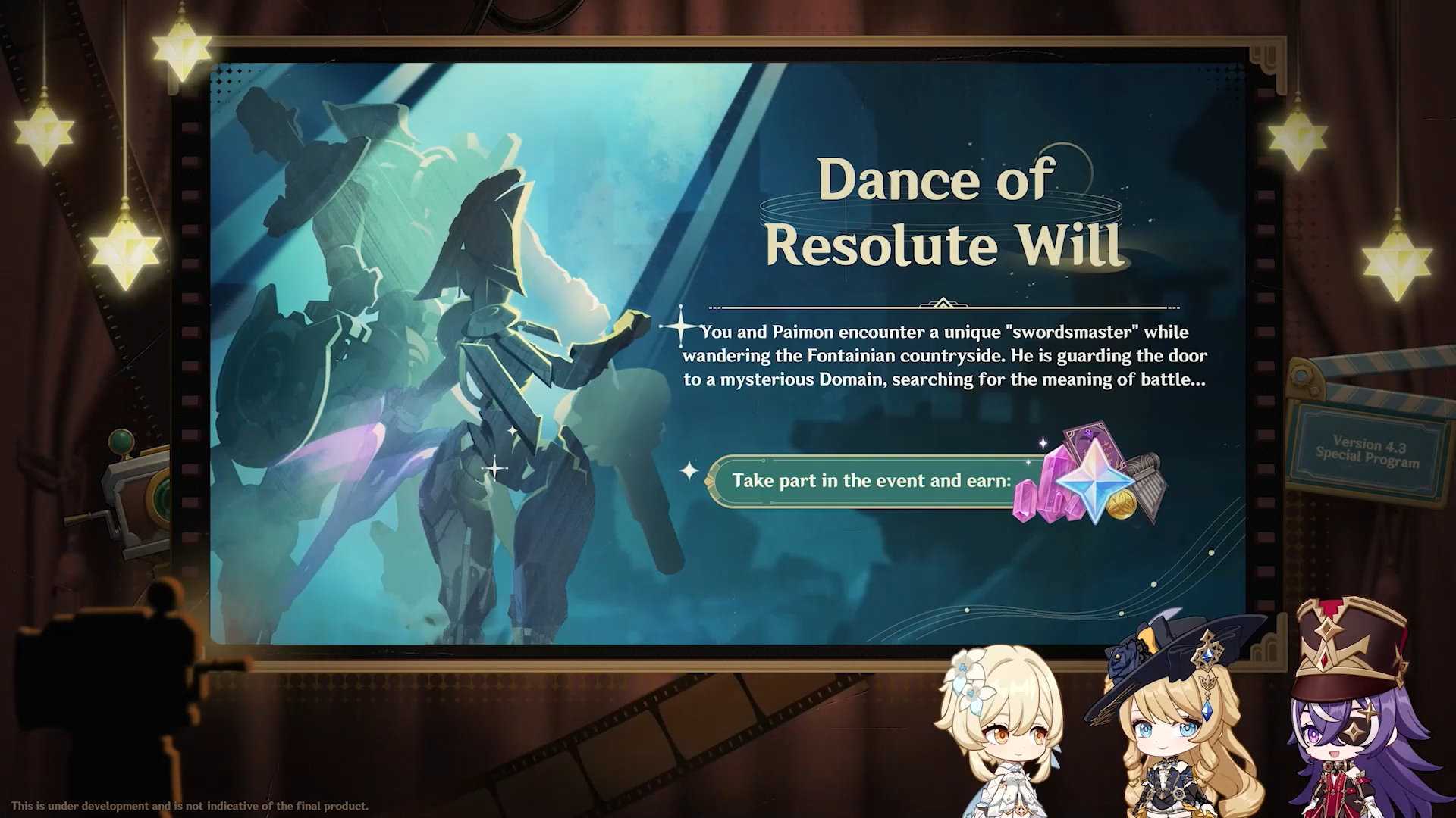 event dance of resolute will 4-3