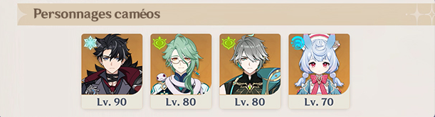personnages cameos fr