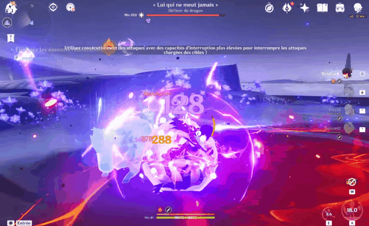 Lui qui ne meurt jamais interruption collision immortelle géante
