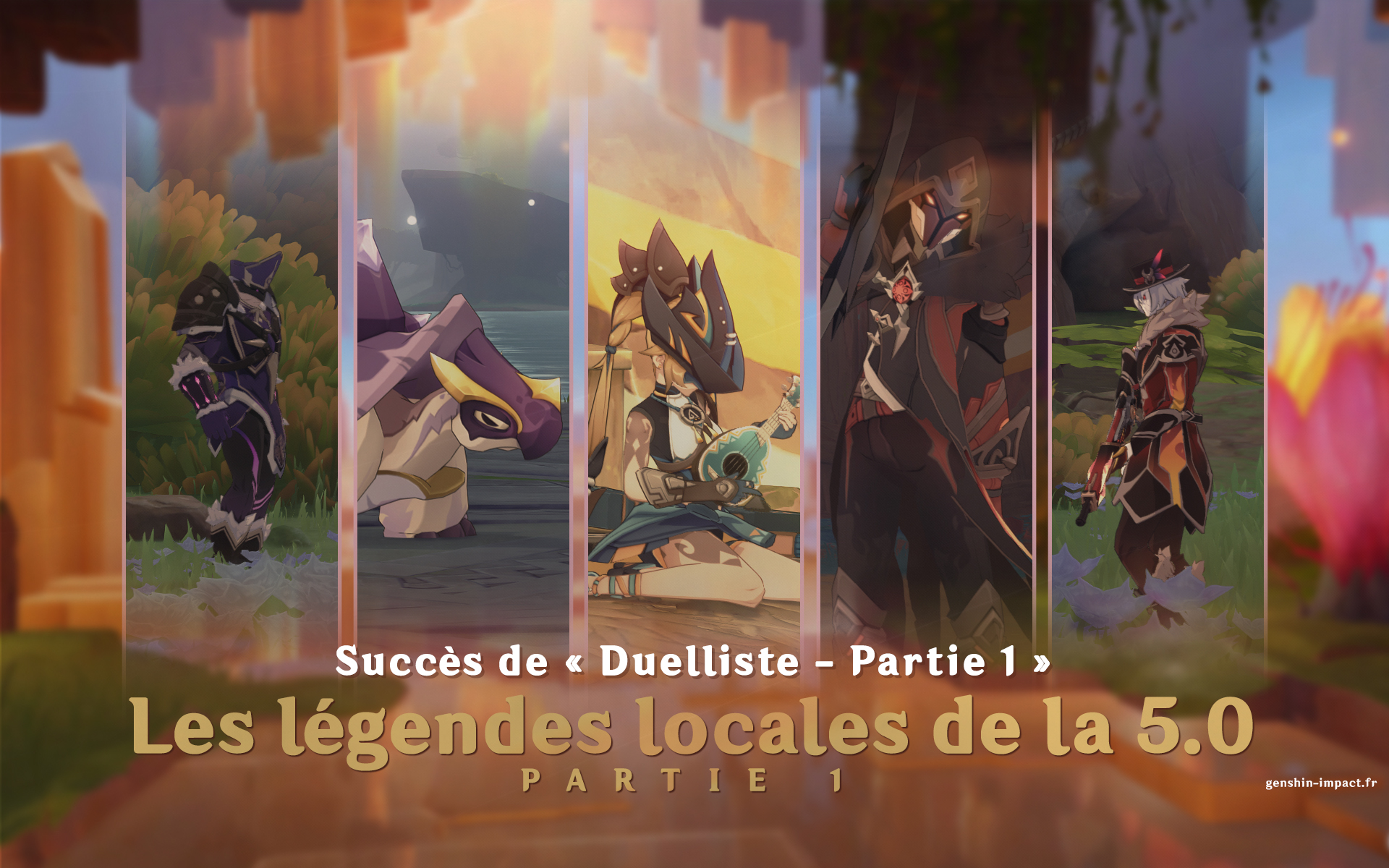succès légendes locales 5.0 partie 1
